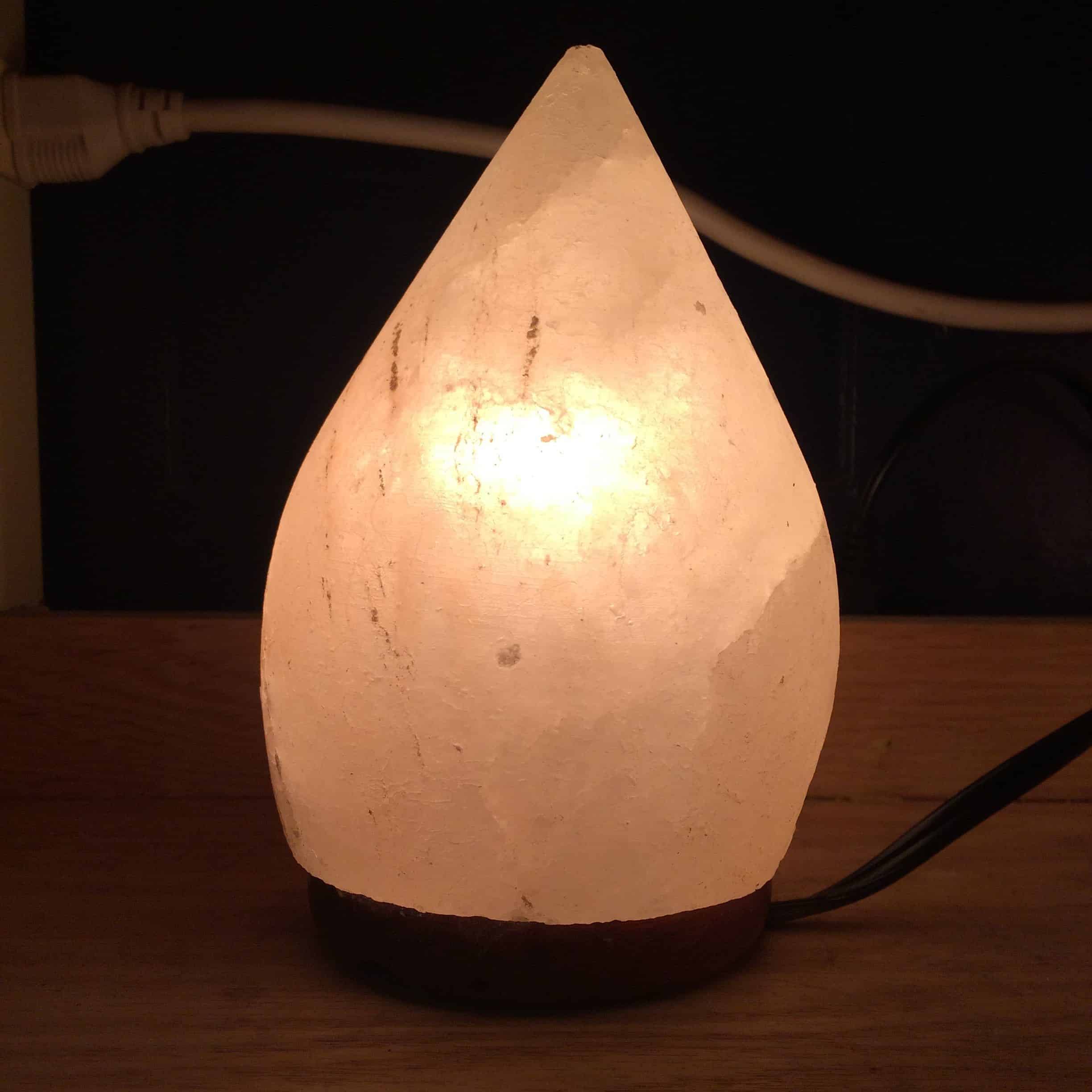 6.75″ raindrop himalayan salt lamp