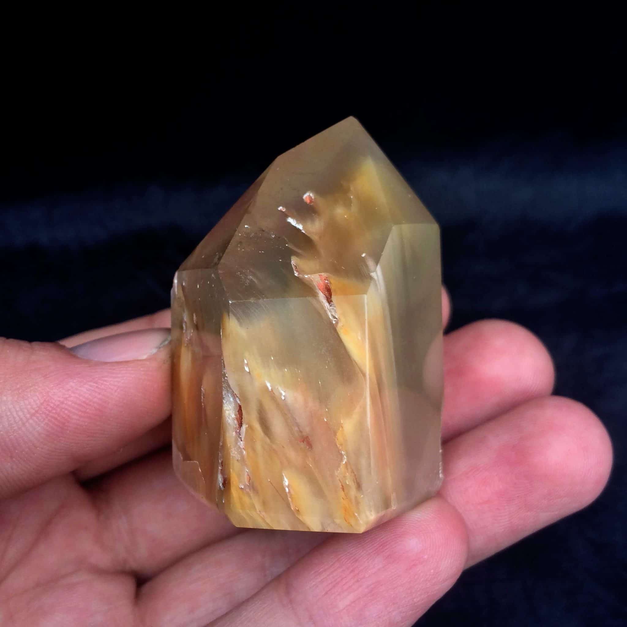Angel Phantom Quartz Polished Point 2″ Inspirit Crystals