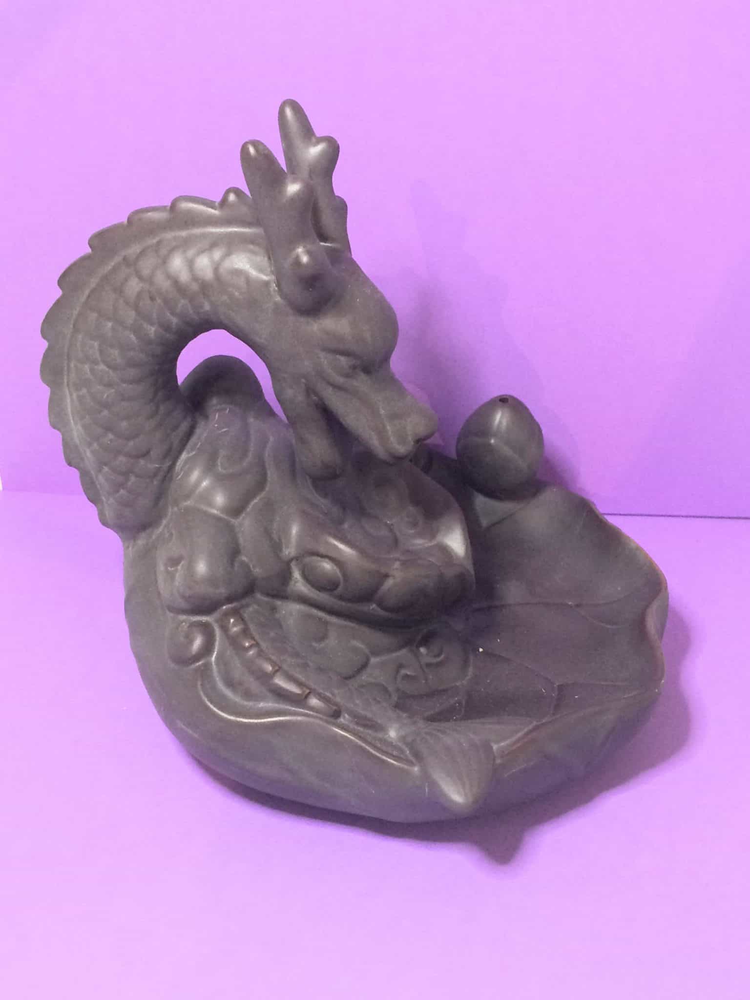 Dragon Bowl Backflow Incense Burner | Inspirit Crystals