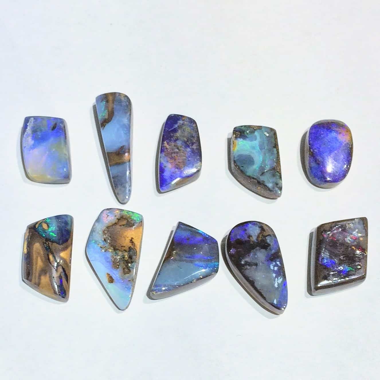 Boulder Opal Polished 1.5-2cm Specimens | Inspirit Crystals