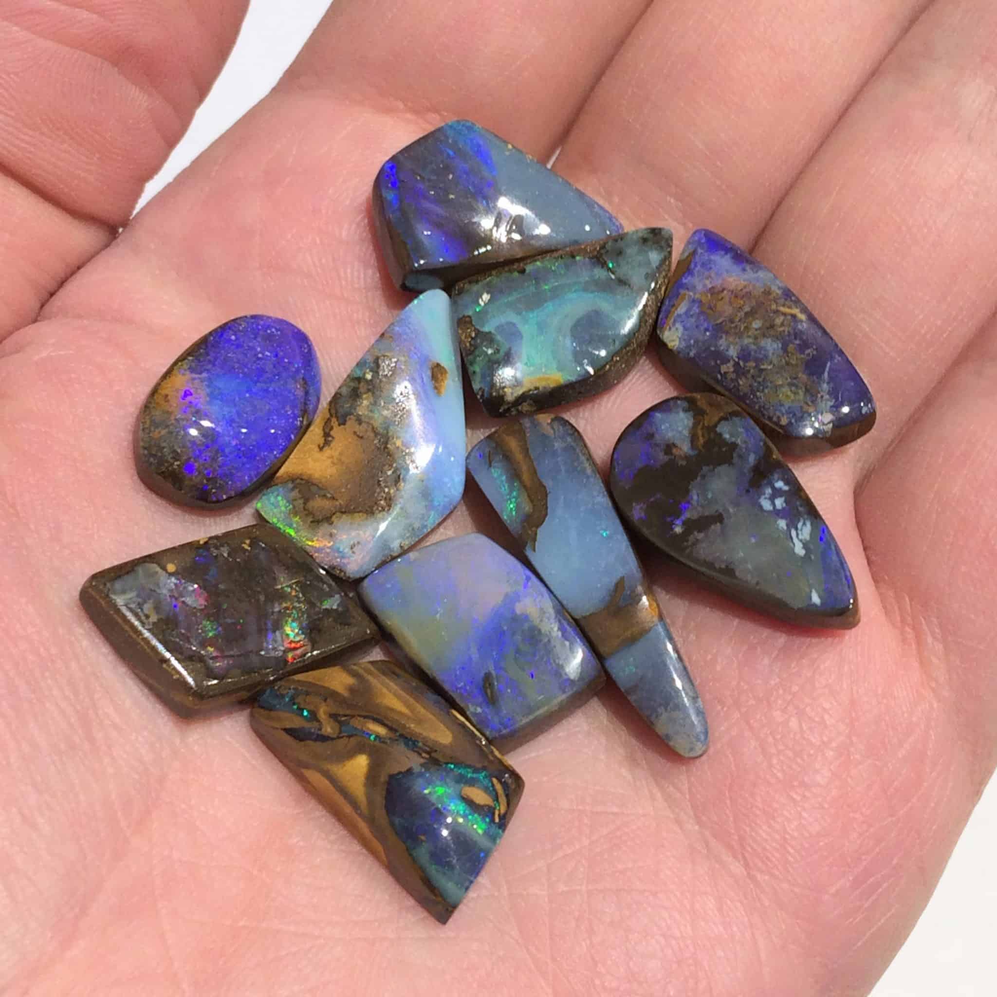 Boulder Opal Polished 1.5-2cm Specimens | Inspirit Crystals
