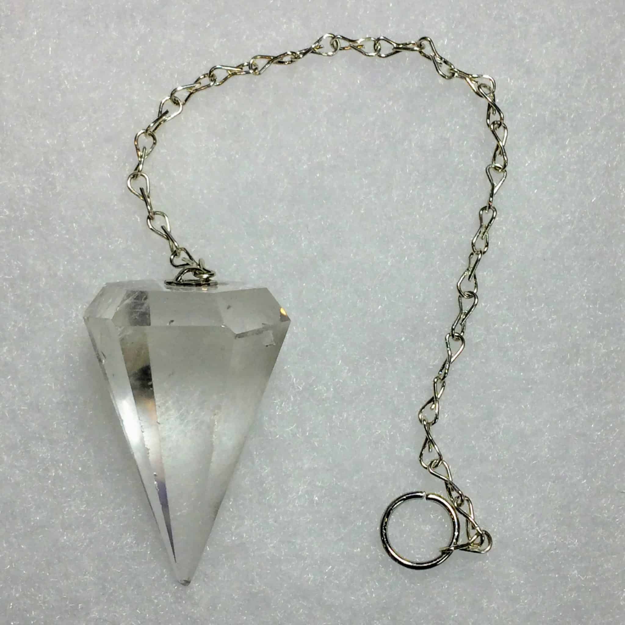 Clear Quartz Pendulum 1.25″ Inspirit Crystals