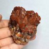 2.9" Red Hematite Quartz Cluster with Record Keepers 210g - Image 15