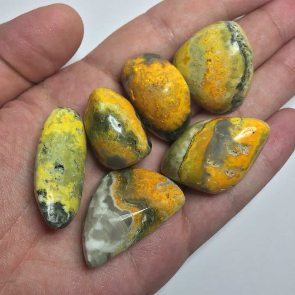 Tumbled Bumblebee Jasper Specimens Inspirit Crystals