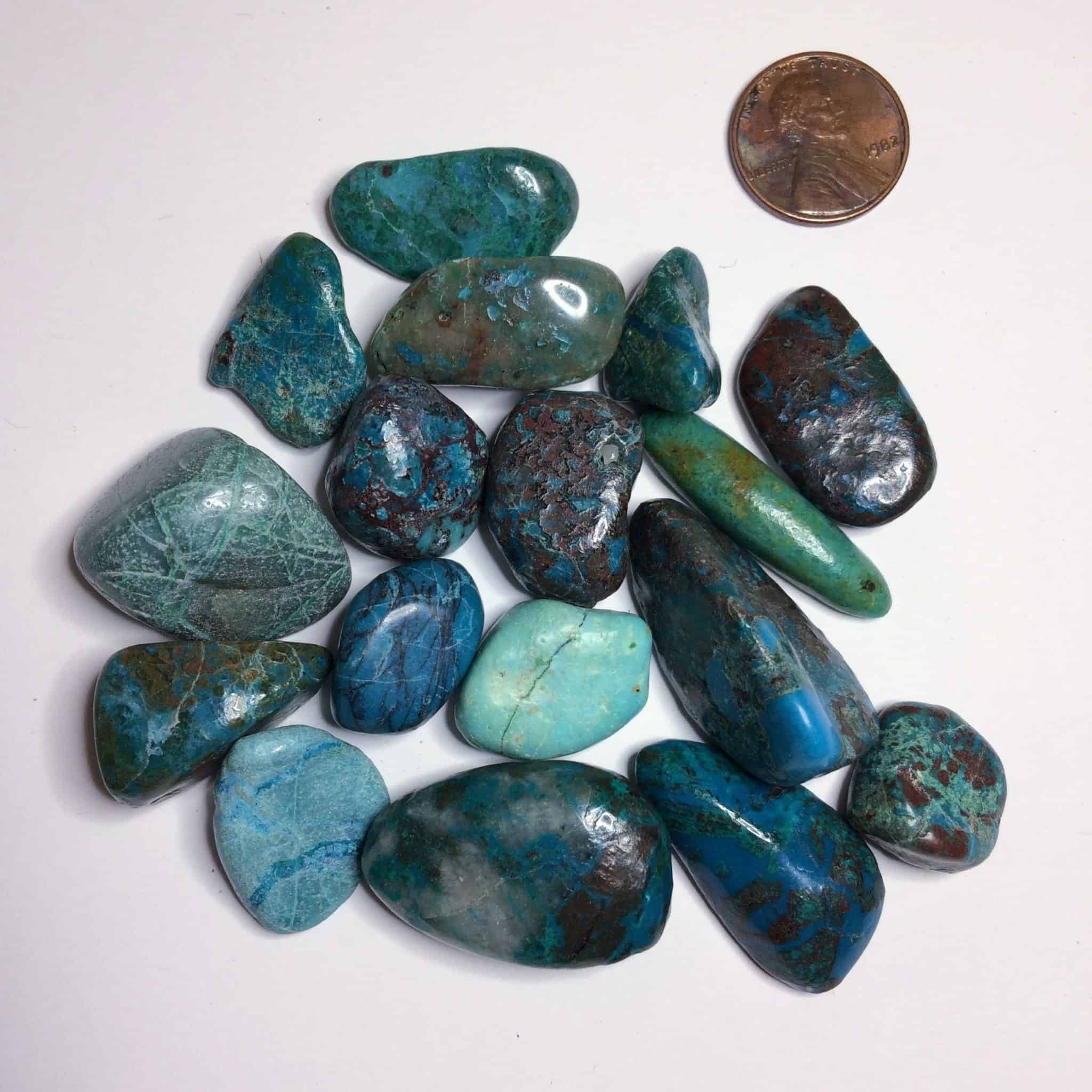 Tumbled Chrysocolla Specimen | Inspirit Crystals