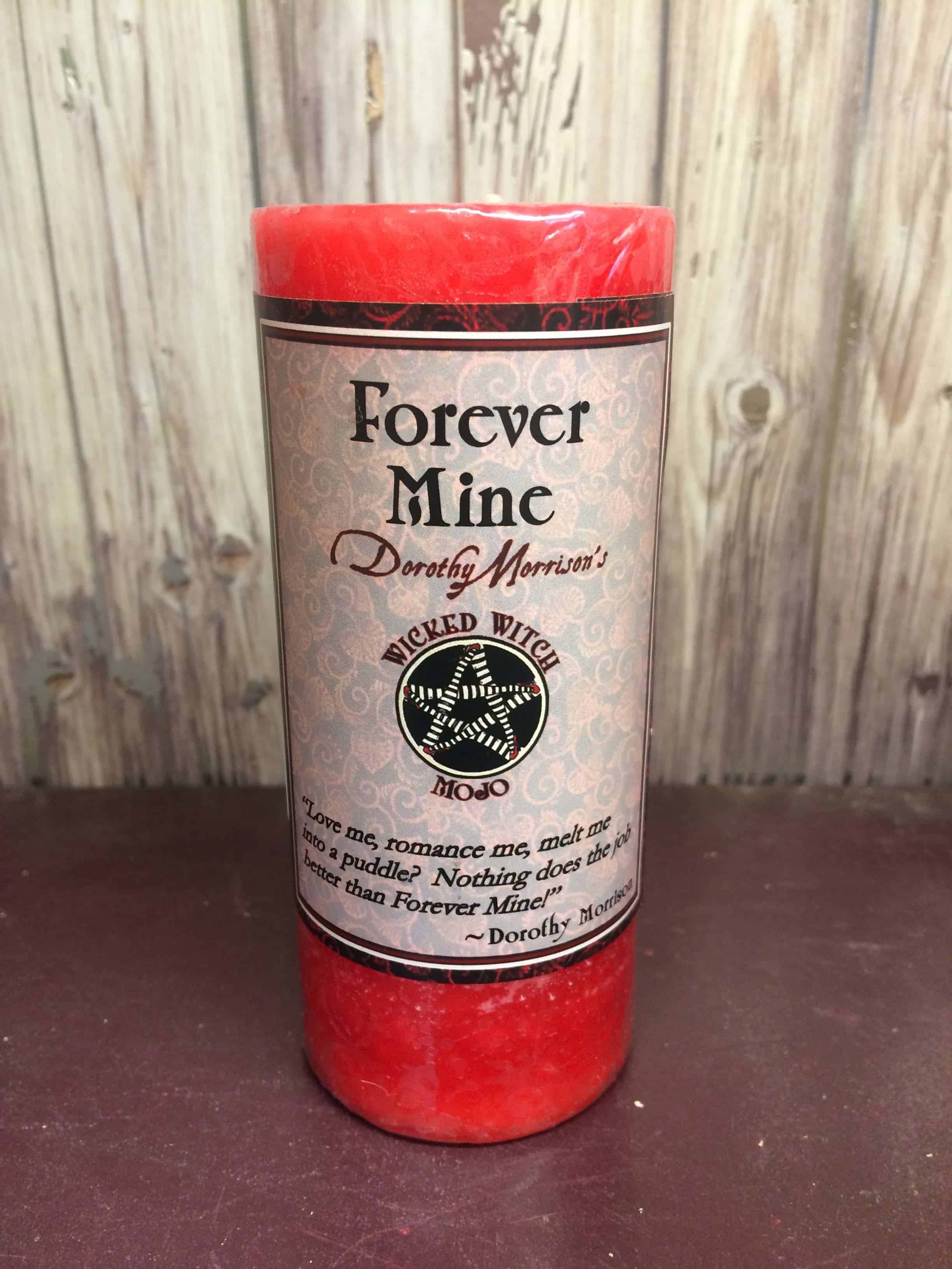 4″ Forever Mine – Dorothy Morrison Wicked Witch Mojo Pillar Candle 