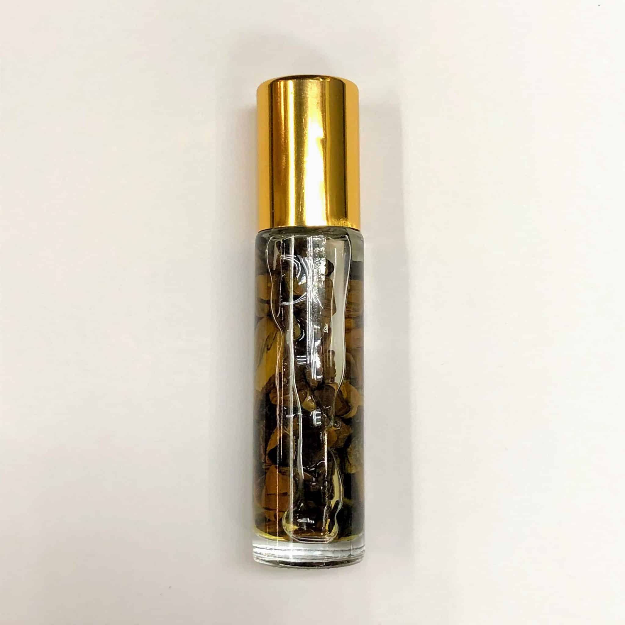 Reiki Charged Dragon S Blood And Tiger S Eye Essential Oil Roller 10ml Inspirit Crystals