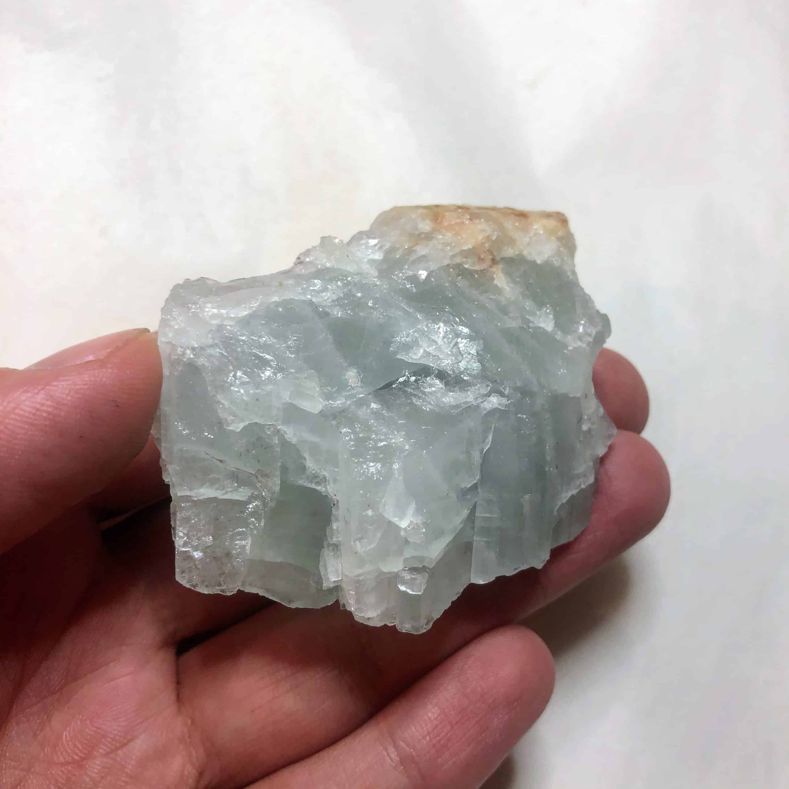 3″ Rough Aquamarine Specimen 100g | Inspirit Crystals