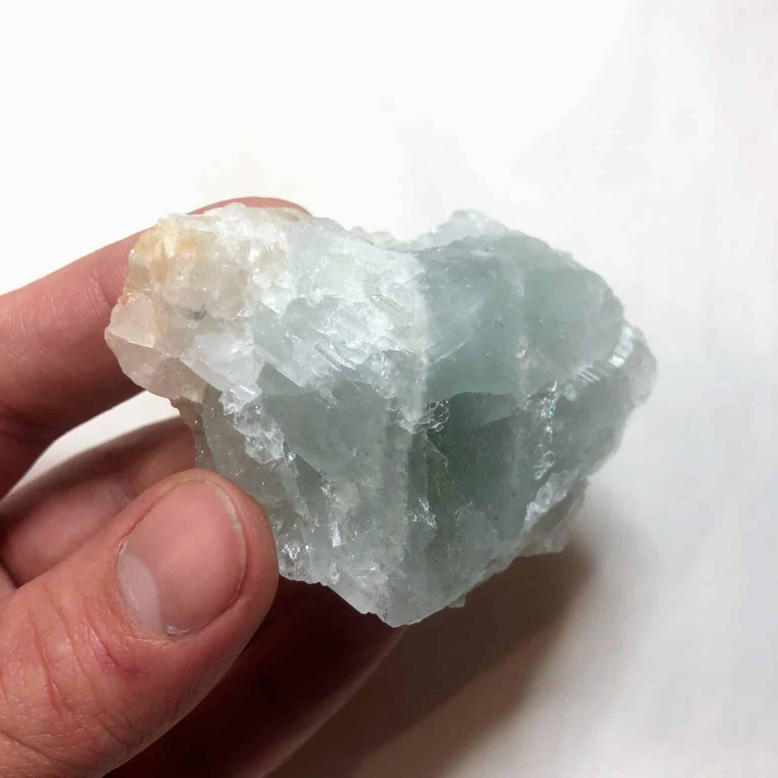 3″ Rough Aquamarine Specimen 100g | Inspirit Crystals