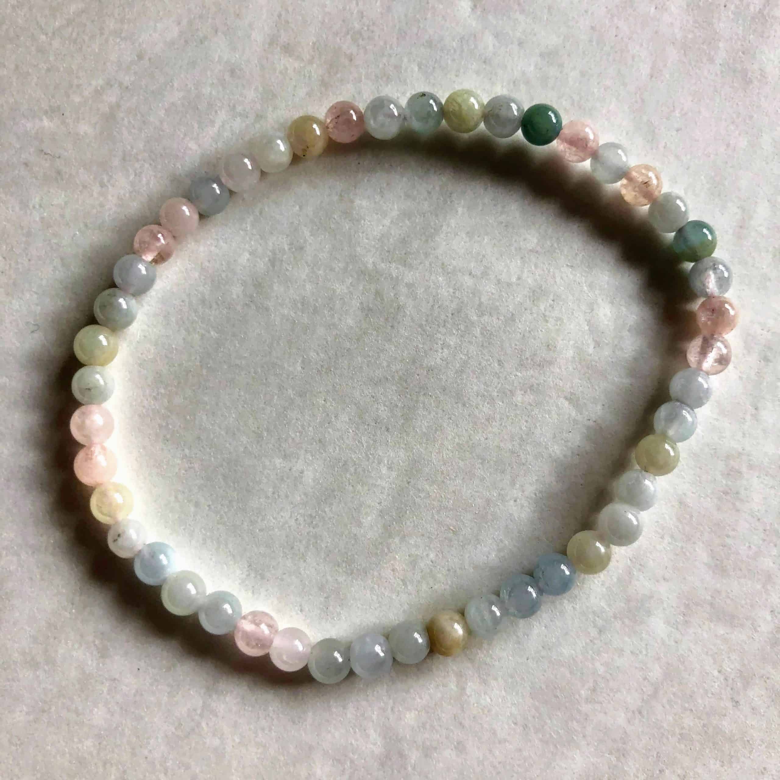 4mm Beaded Bracelet Inspirit Crystals
