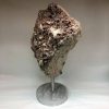 14" Lepidolite Specimen with Green Tourmaline on Stand 17lb - Image 6