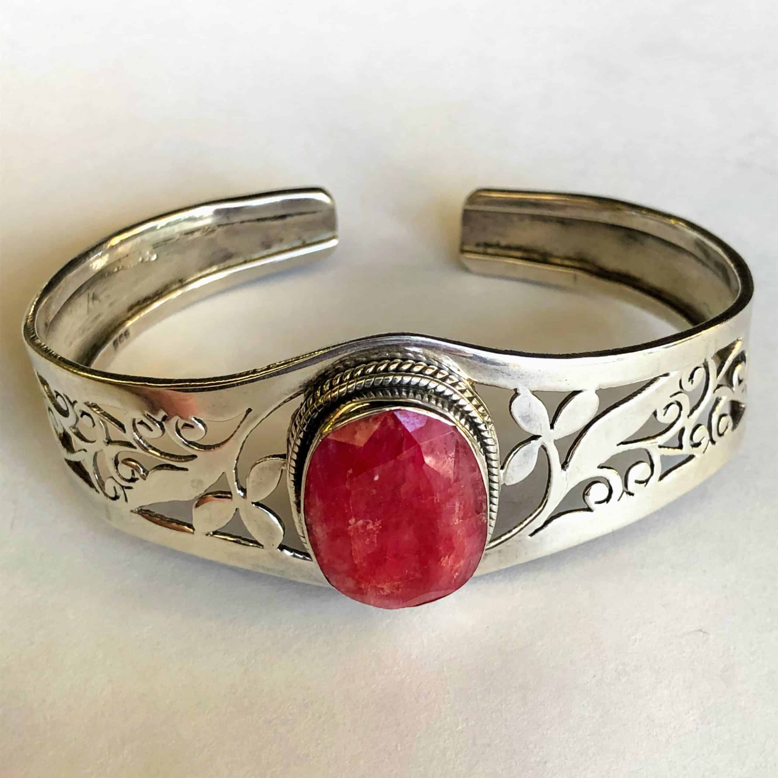 ruby cuff