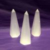 4" Selenite Tapered Point