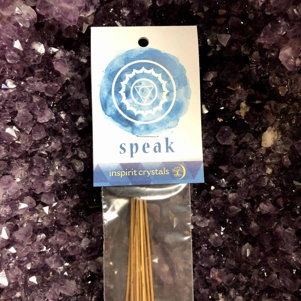 Throat Chakra (Speak) Stick Incense - Pack of 10