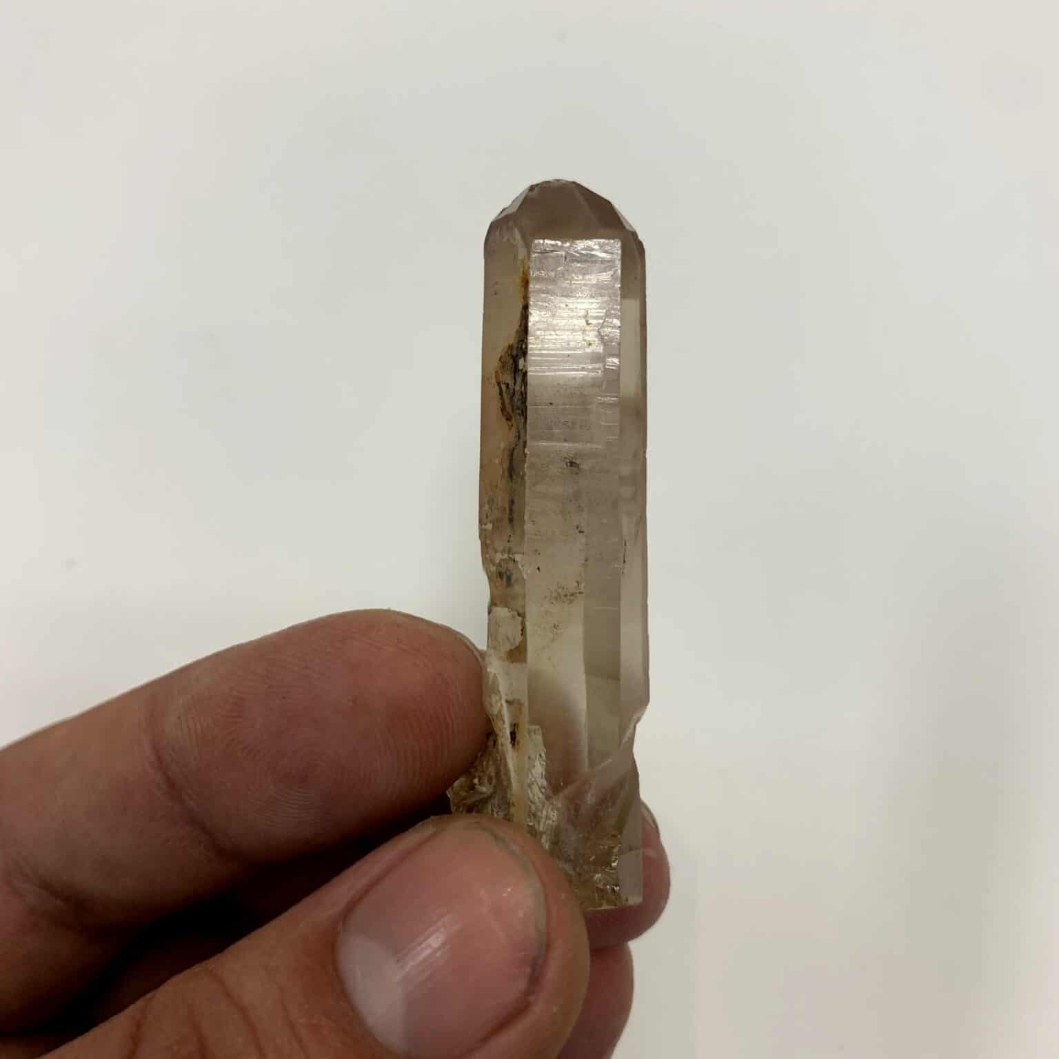 6cm Lithium Quartz Point with Keys 17g | Inspirit Crystals
