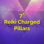 7" Crystal Journey Reiki Charged Pillars